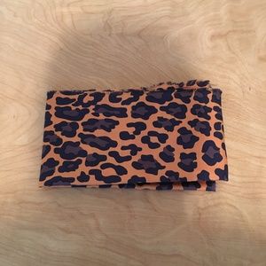 Tiara Accessory Silk Animal Print Leopard Scarf